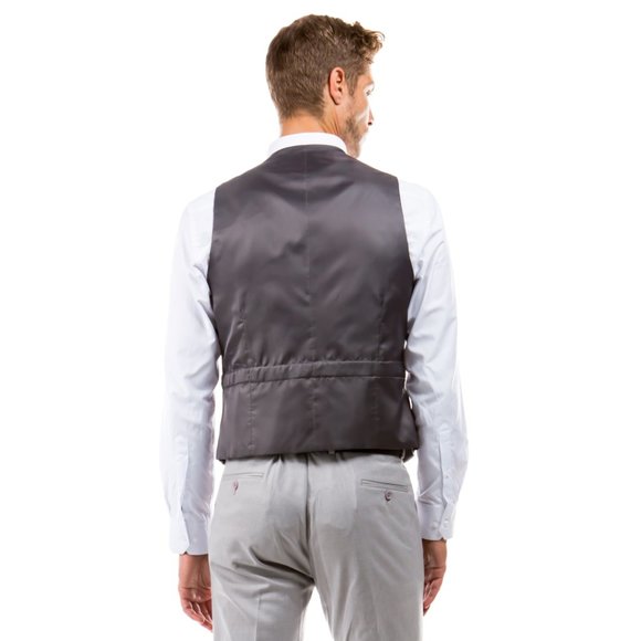 ZeGarie Tailored Fit Suit Separates Vest, Grey (Tailored to Move and Flex) - Picture 2 of 4